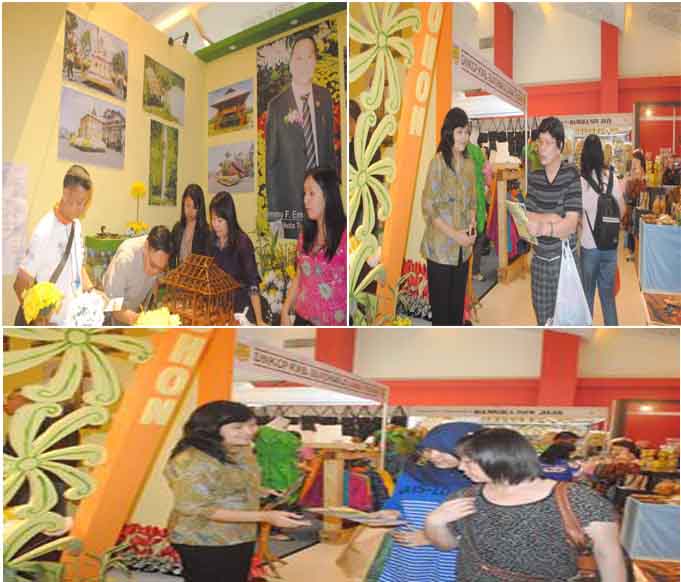 Potensi Pariwisata Jadi Daya Tarik di Stand Tomohon